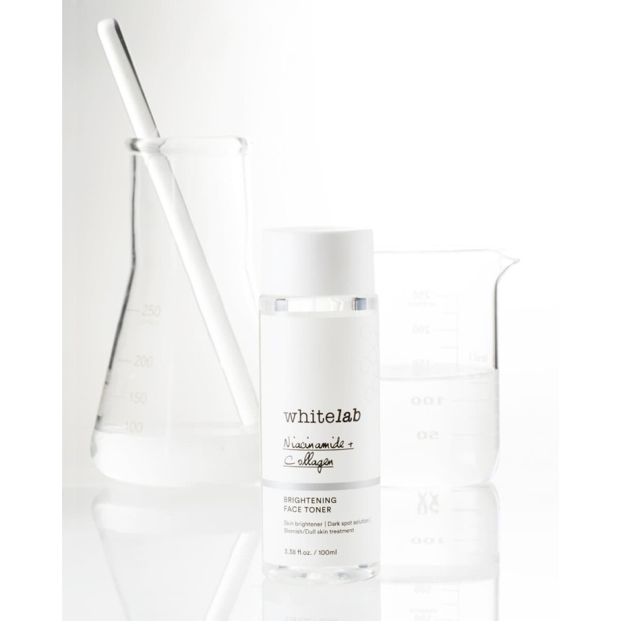 WHITELAB Brightening Series Face Toner - Toner Pembersih Pemutih Pencerah Pelembab Kulit Wajah