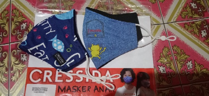 Masker Cressida Kids Isi 2