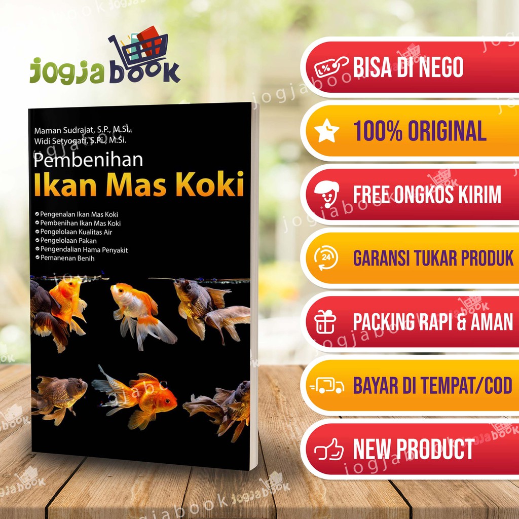 Jual Buku Pembenihan Ikan Mas Koki - BW | Shopee Indonesia