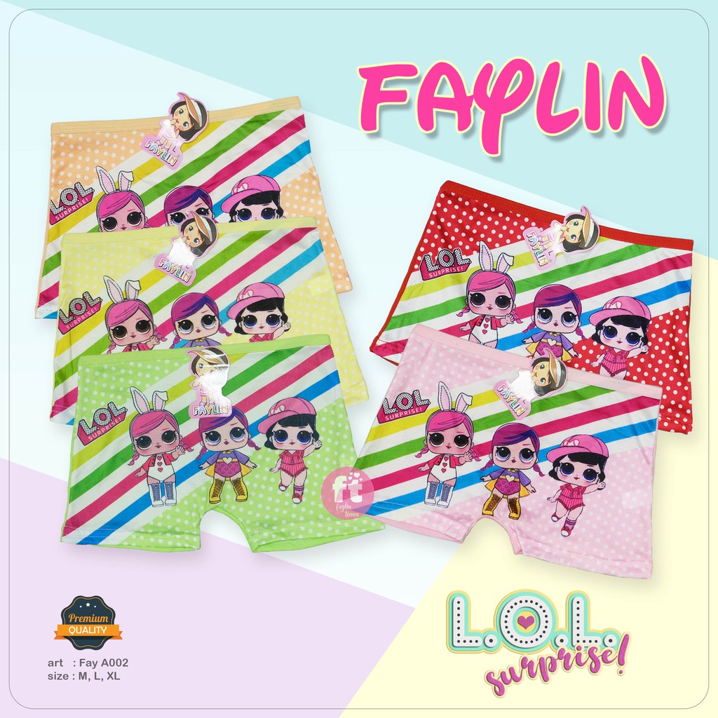 FAYLIN | Boxer Anak Perempuan / art FAY A00X