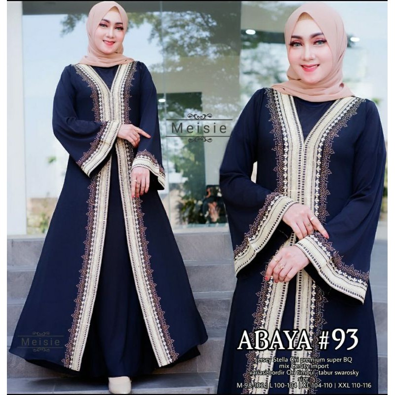 abaya 93 abaya turkey mewah adem elegan