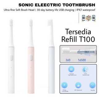 Electric Toothbrush Sikat Elektrik Waterproof Sonic T100 USB