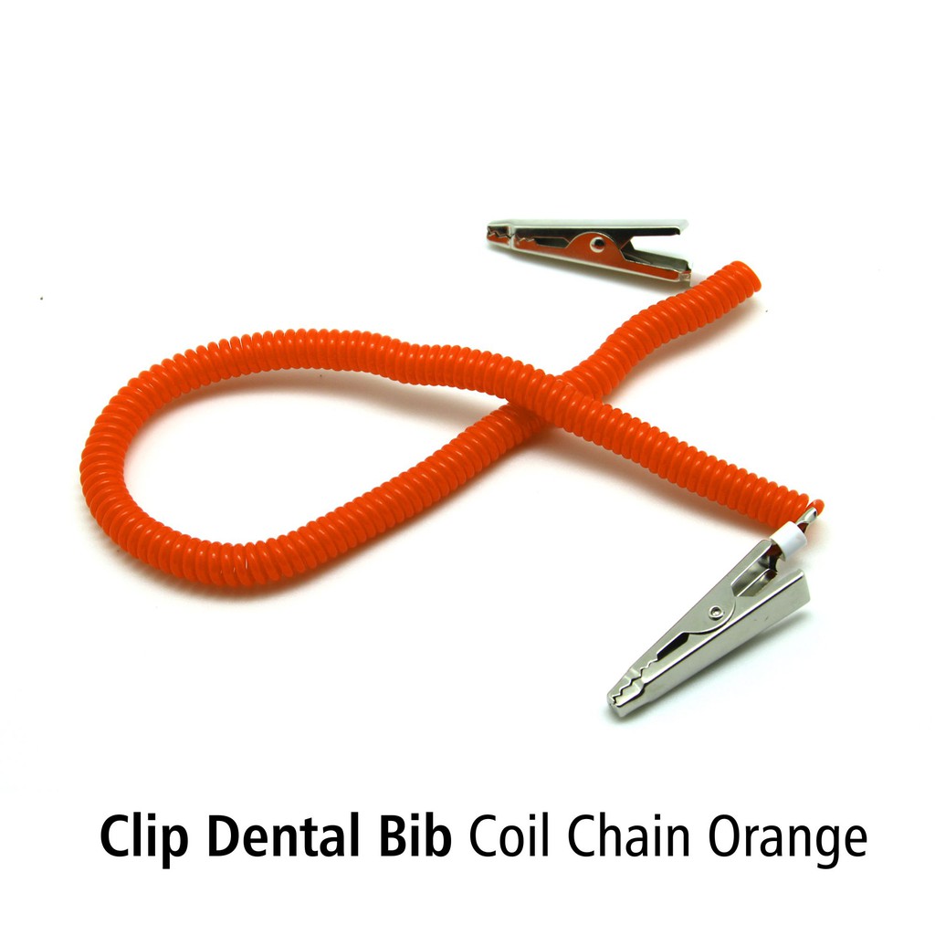 Clip Dental Bib Coil Chain pcs