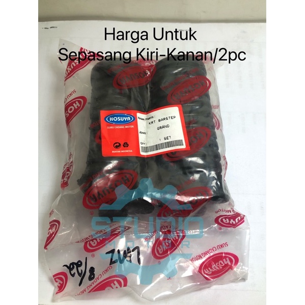 Karet Pijakkan Barstep injak Depan Astrea Grand Legenda Supra X 125 Kharisma Revo 100 Supra Fit New