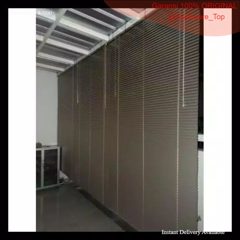 90x180cm Tirai Gulung Aluminium / Kerey Aluminium/ gorden / Tirai / Venetian Blinds