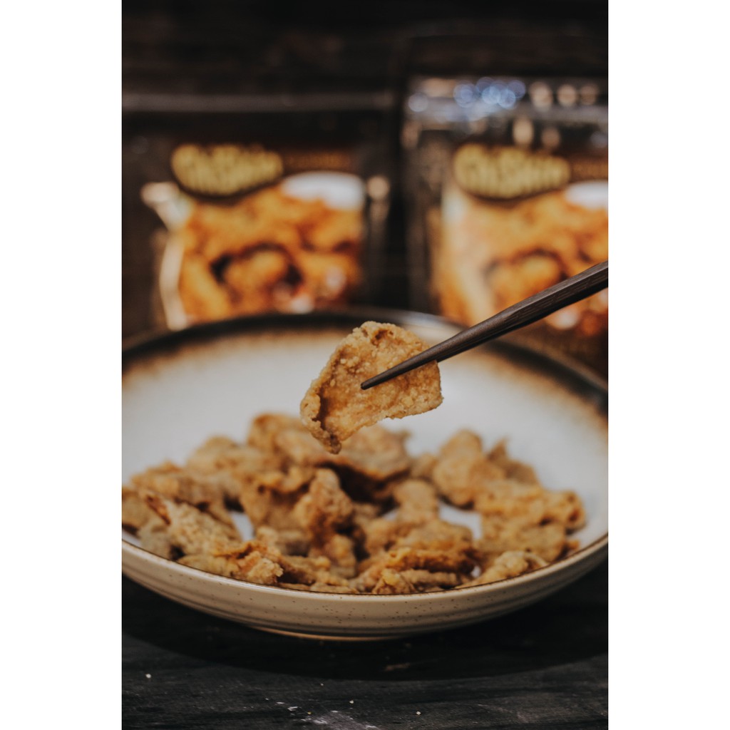 

1 PAKET KERIPIK KULIT AYAM KRIUK RENYAH ChiSkin Cracker - Bakmi Kita •HALAL•