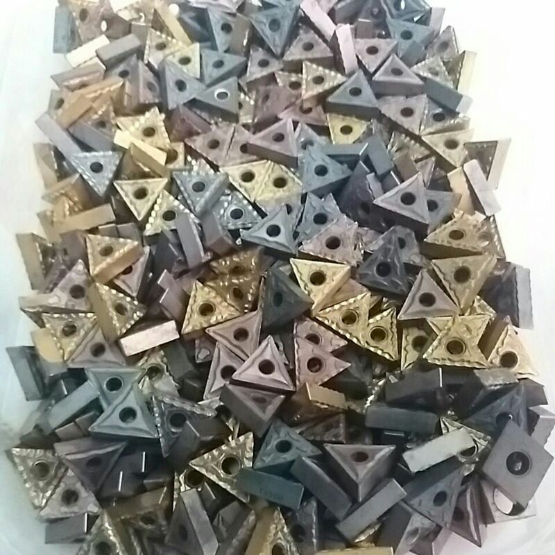 INSERT bubut insert TNMG16 PAHAT BUBUT ATAU MATA PISAU BUBUT TNMG1604 CERMET