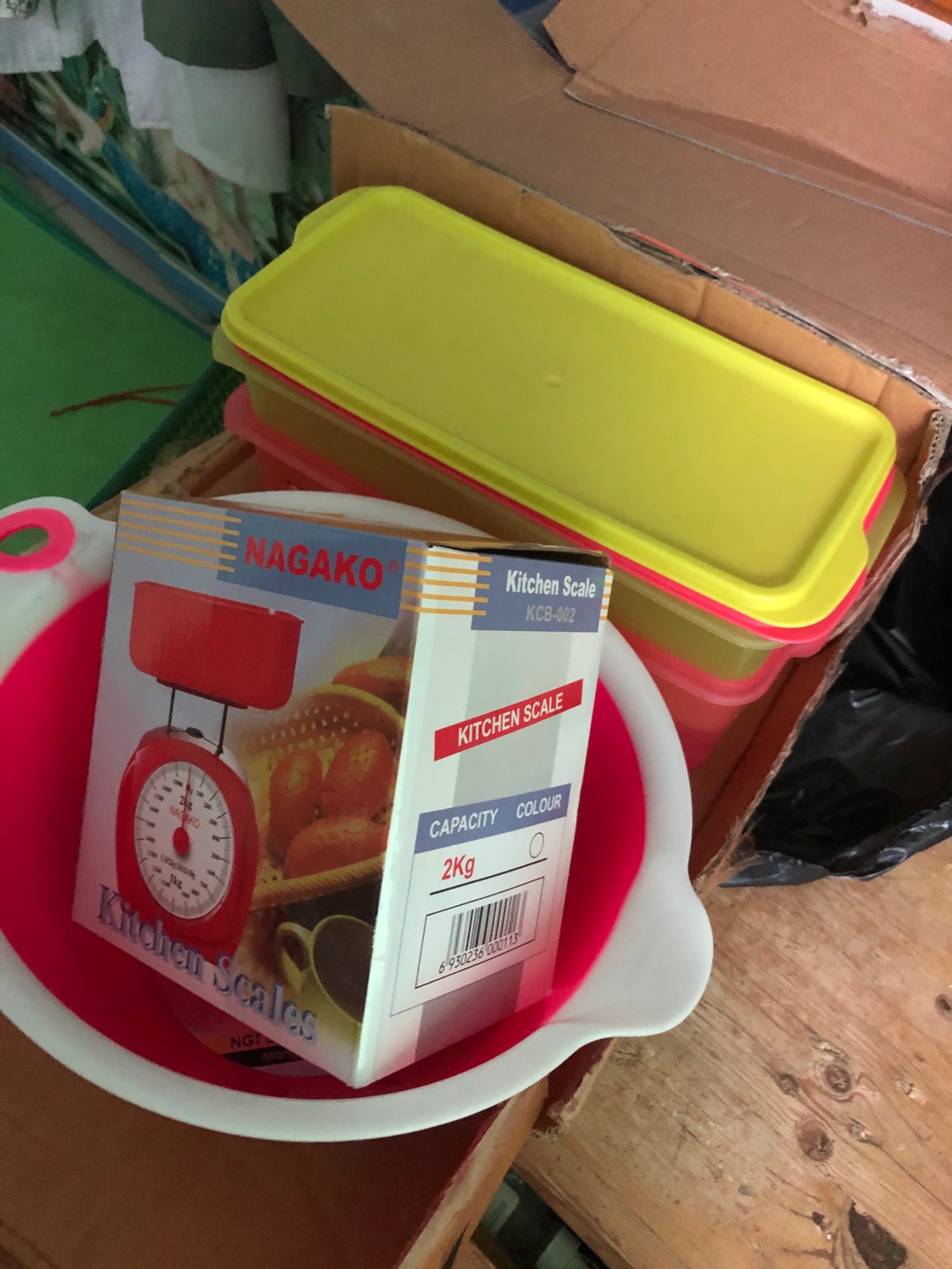 Timbangan Plastik Tepung Kue Dapur Masak Max 2kg Nagako