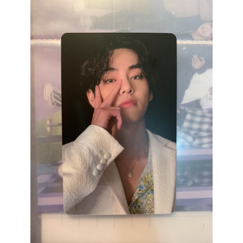 BTS OFFICIAL photocard/pc luckydraw ld m2u be deluxe grammy taehyung v