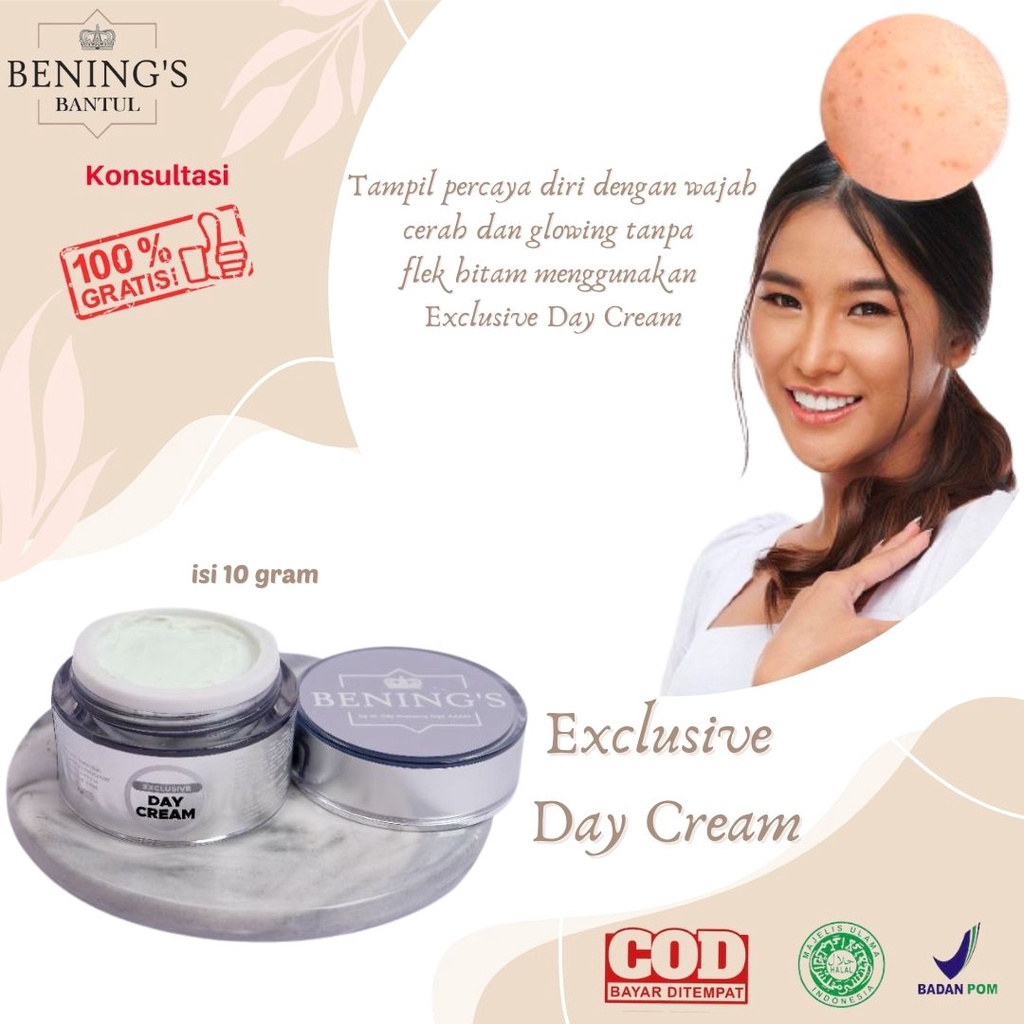 Skincare Day Cream Perawatan Wajah Krim Siang Penghilang Flek Hitam di Wajah Ampuh BPOM Penghilang F