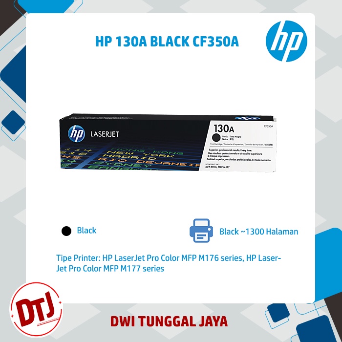 Toner HP 130A Black Original CF350A