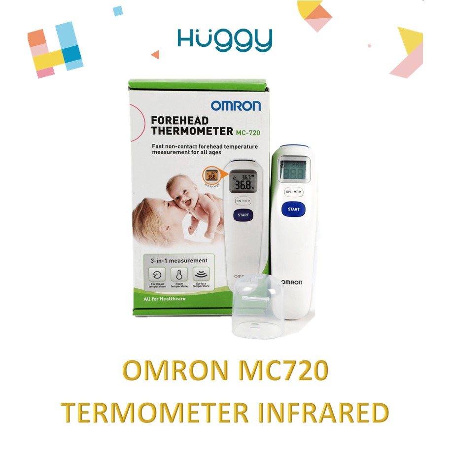 OMRON MC-720 Termometer Dahi Digital Forehead Thermometer MC720 Infrared