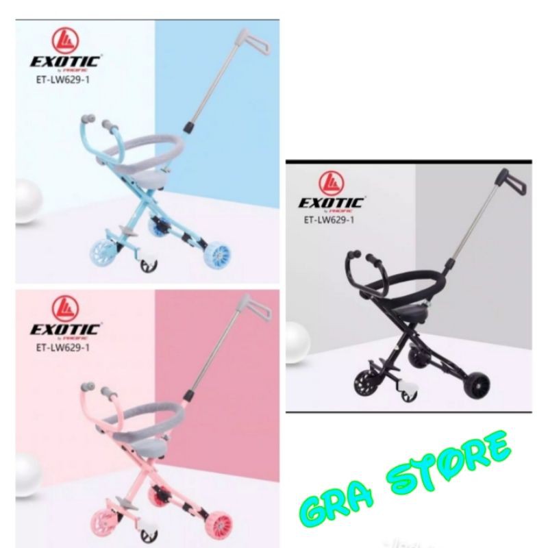 Stroller / kereta dorong LW 629-1 Exotic