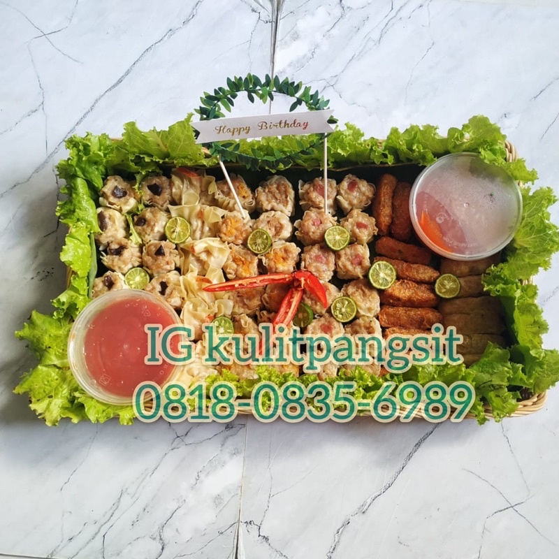 

Tumpeng Cake Tart Dimsum Siomay Tampah Halal Hampers Kue Ulang Tahun