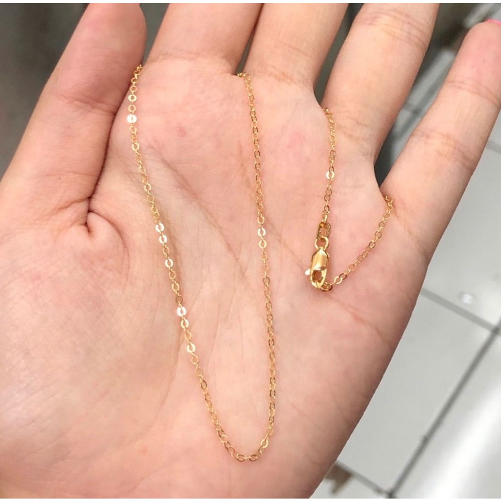 KALUNG POLOS RINGAN EMAS ASLI CASANO HWT GOLD KADAR 375/8K WANITA DEWASA