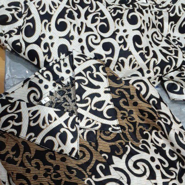 Cod. Bayar Di Tempat. Maura Couple - Sania Ruffle Batik Couple Ori Ndoro Jowi Garansi Termurah