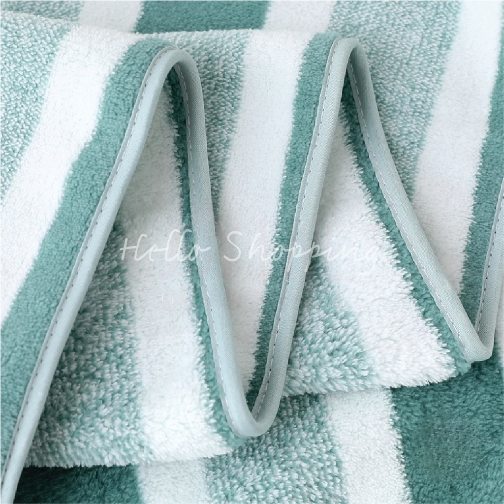 Handuk mandi 50x100cm Salur New handuk dewasa big star Handuk Anak lembut Import