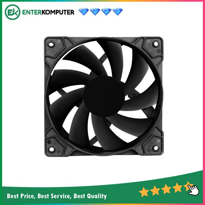 CUBE GAMING BLACK (Hydro Bearing) - 12CM FAN