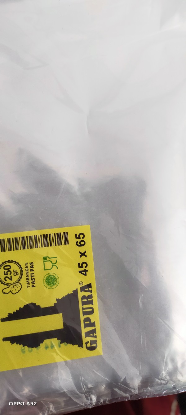 Pp Bening Uk 45x65, Plastik Loundry ,loundry Bag