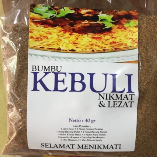 

Bumbu kebuli nikmat & lezat