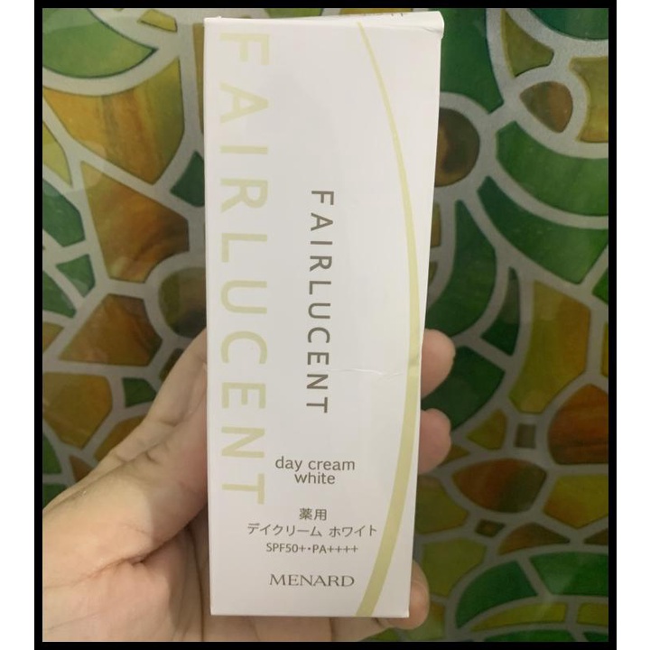 Menard Fairlucent Medicated Day Cream White Spf45 Pa+++ Japan Termurah