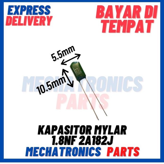 [PAS-9274] KAPASITOR MYLAR 1.8nF 2A182J