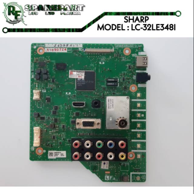 MB TV LED SHARP LC-32LE348I  Mainboard tv led sharp lc 32le348 i