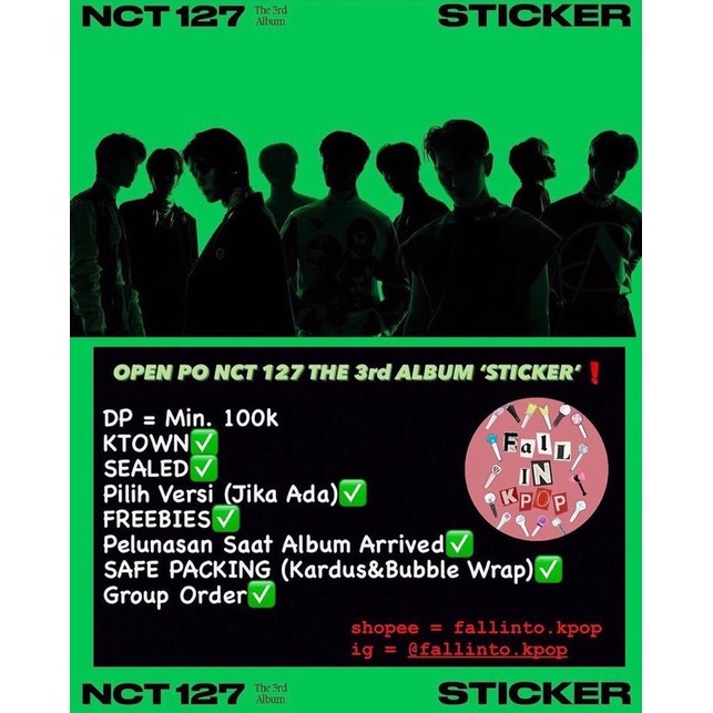 OPEN PO COMEBACK NCT 127