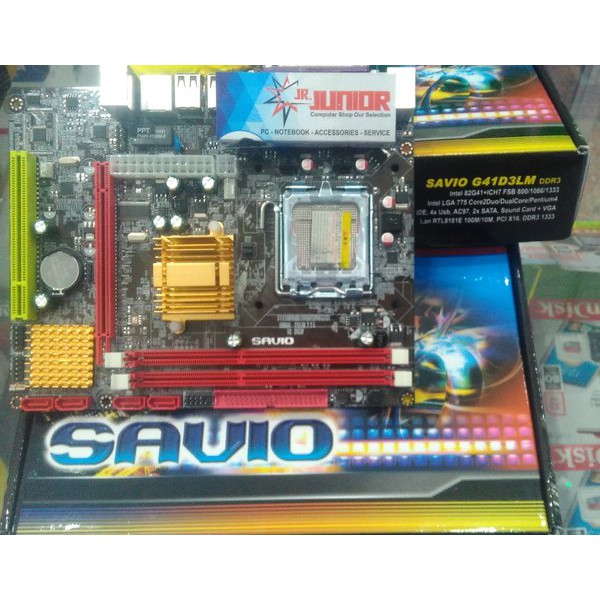 MOTHERBOARD SAVIO-CHIPSET INTEL G41D3LM Socket 775