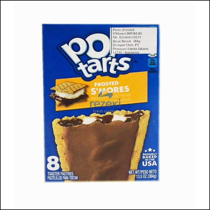 

KELLOGGS POP TARTS BREAKFAST TOASTER PASTRIES FROSTED S'MORES