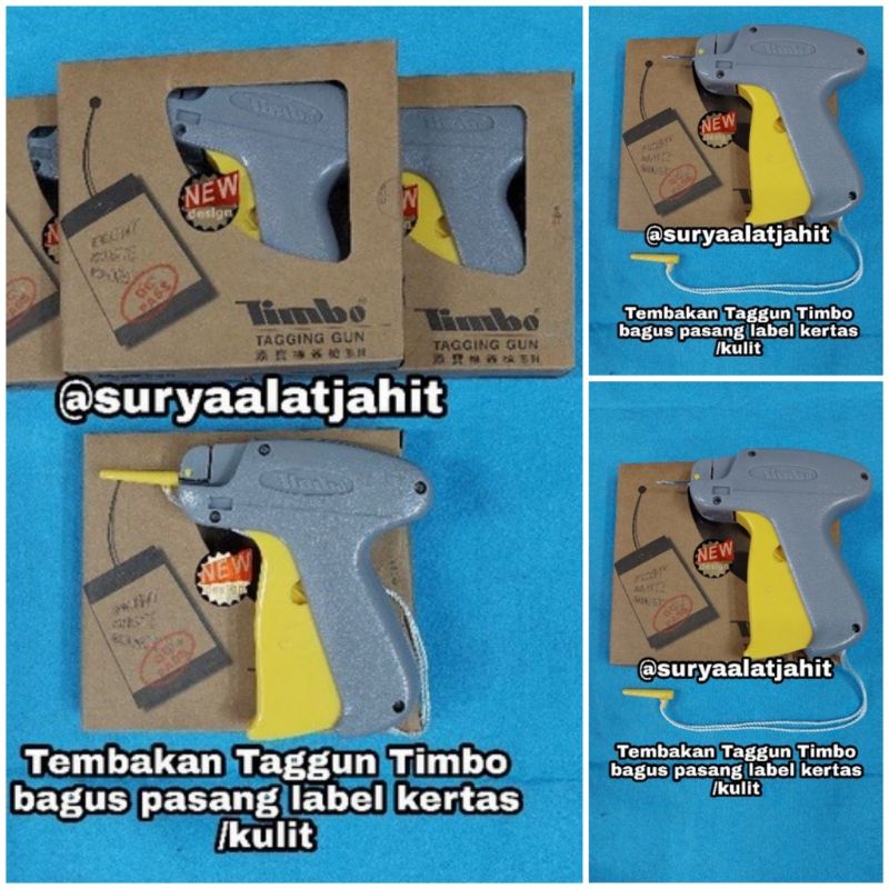 Alat Tembak Taggun TIMBO pasang hangtag label =rp.32.500/1pcs