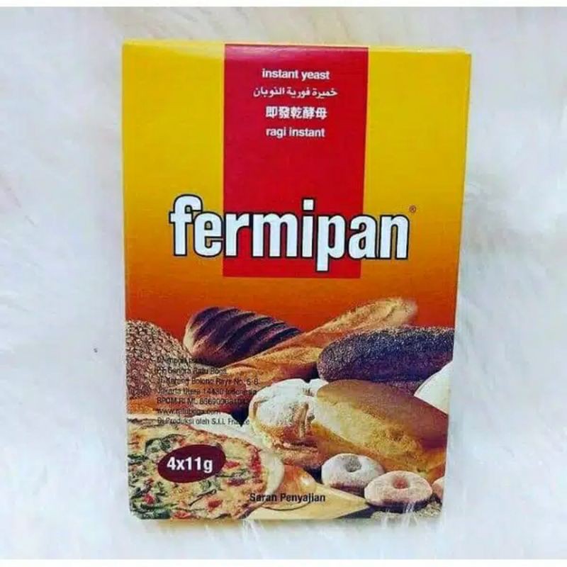 

Fermipan sachet 11 gram / ragi instant