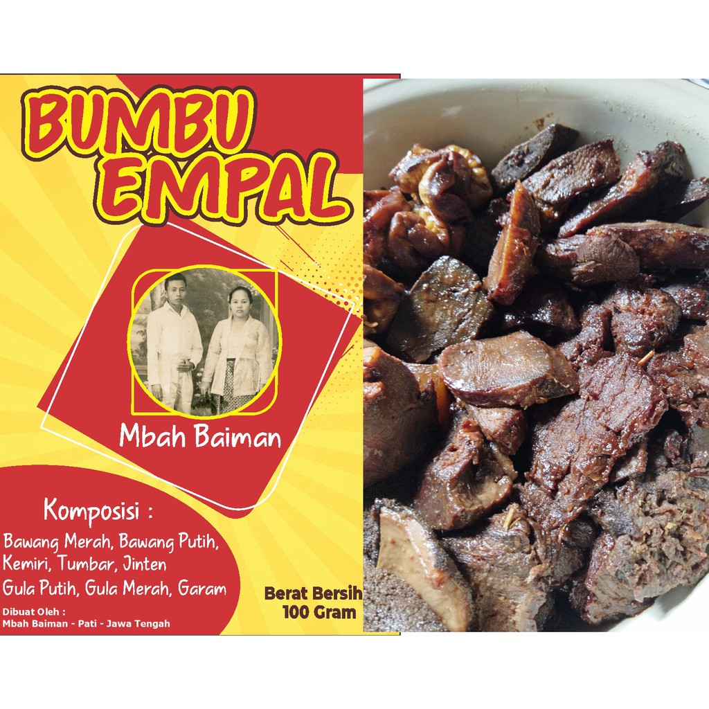 

BUMBU EMPAL ASLI PATI GROSIR BUMBU INSTAN