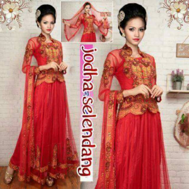 KEBAYA BARBIE JODHA SELENDANG