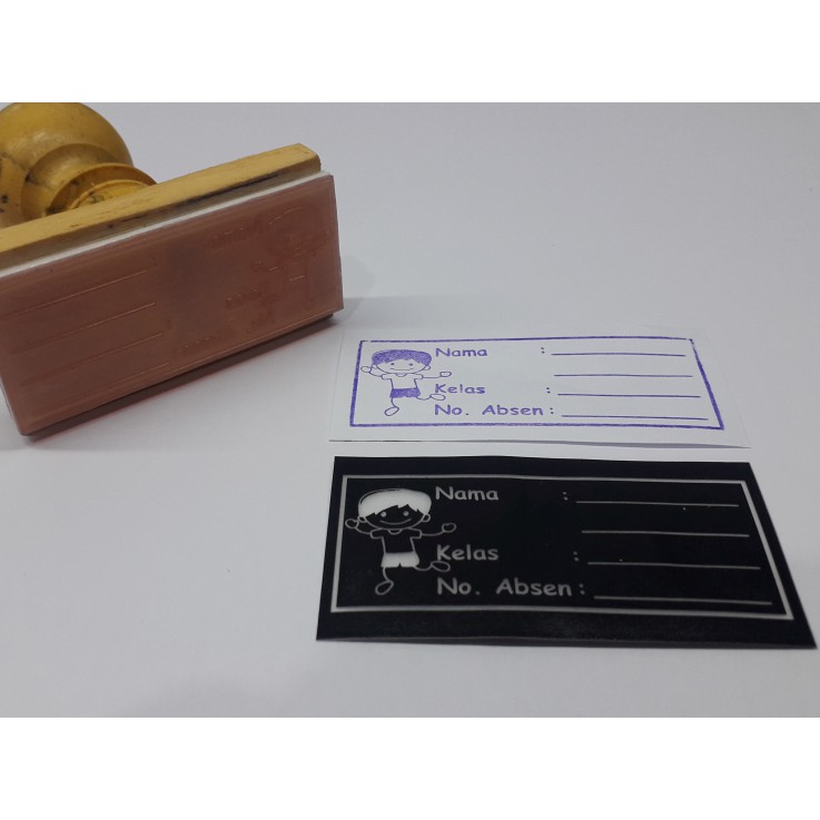 

Stempel Identitas Anak - 30 mm x 60 mm
