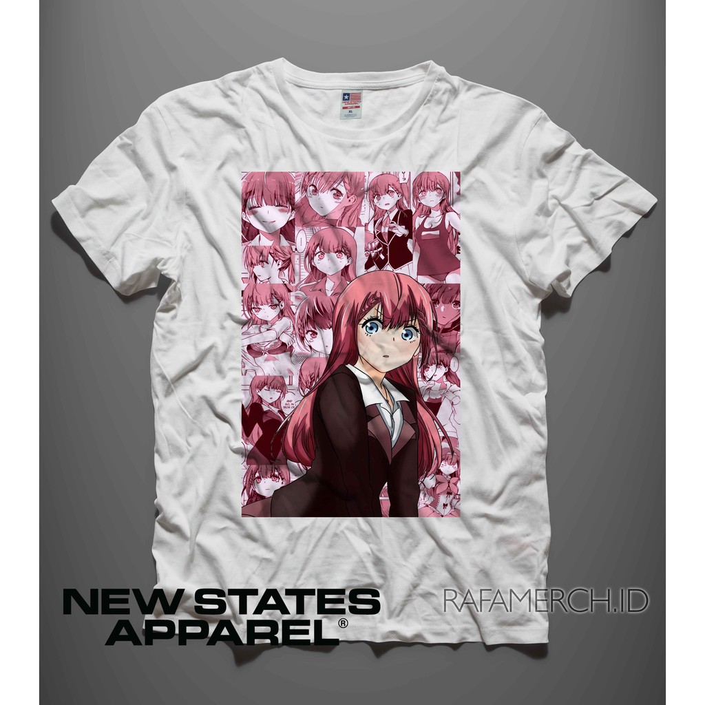Kaos Anime Waifu Kirisu Mafuyu - Original New States Apparel