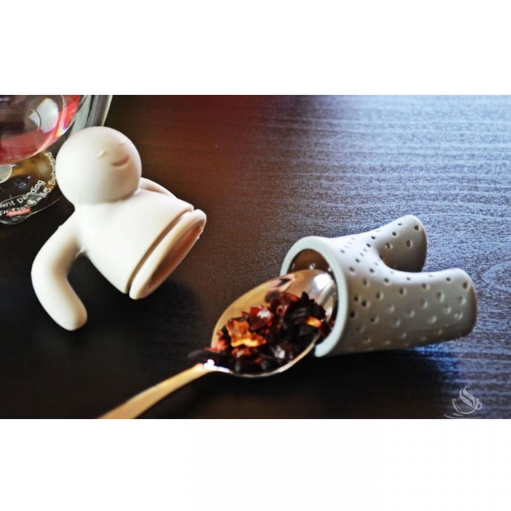 Saringan Ampas Teh / Tea Infuser Unik Karakter Orang Berendam
