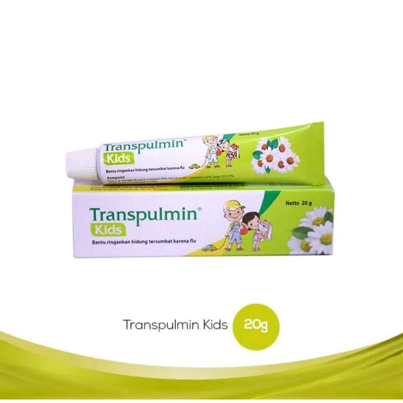 Transpulmin kids balsam  20gr / balsam anak