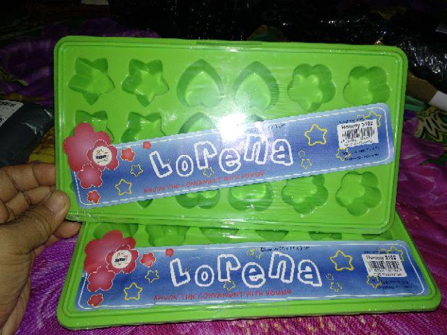 Cetakan Lorena<br />cetakan Agar Agar / Puding / Coklat / Es Batu