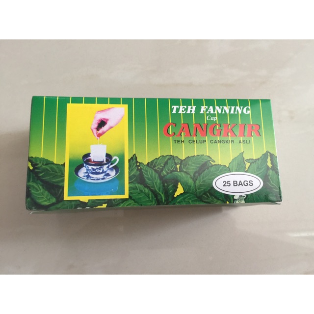 

TEH FANNING CAP CANGKIR TEH CELUP CANGKIR ASLI 25 BAGS