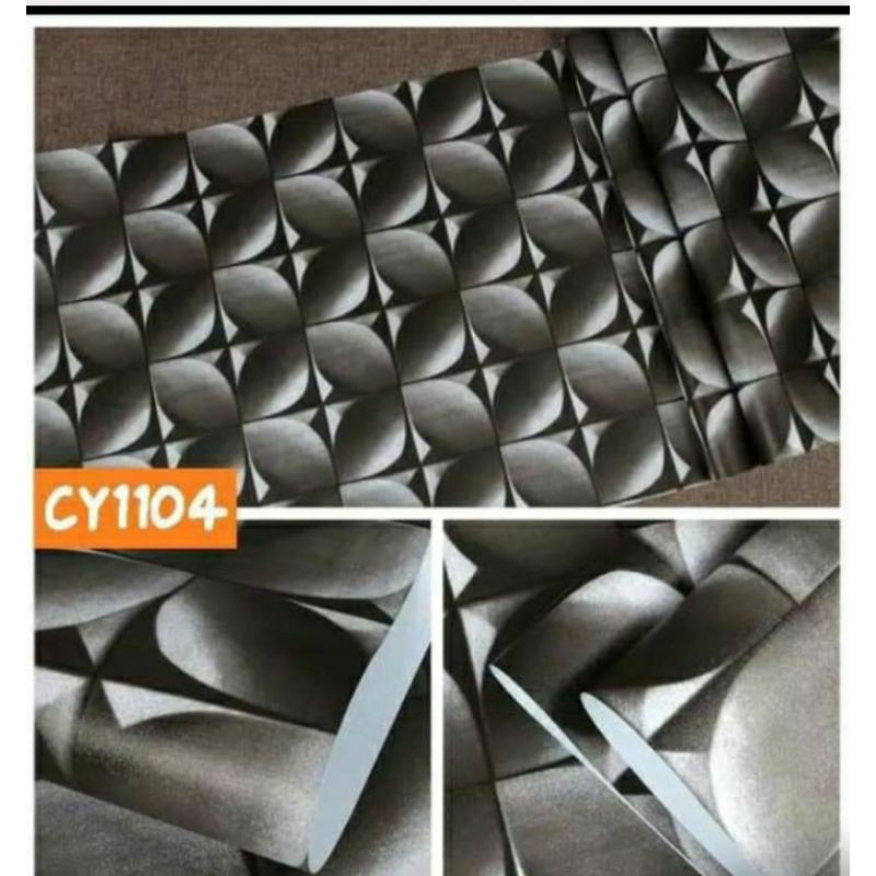 wallpaper wallstiker dinding hitam pekanbaru