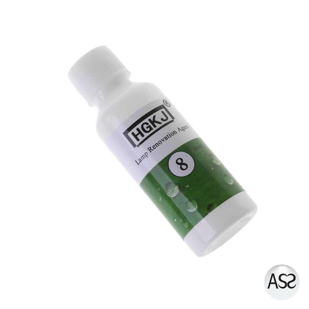 ASS Shop - Cairan Lampu Mobil Lens Restoration Headlight Brightener 50ml - HGKJ-8