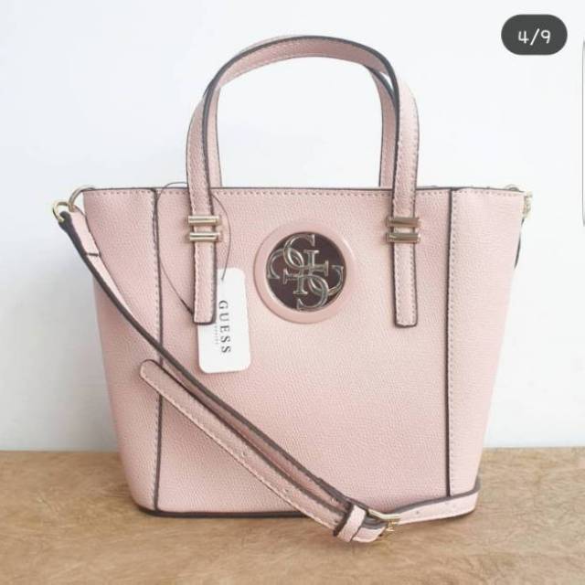 Tas guess open road mini pink bag