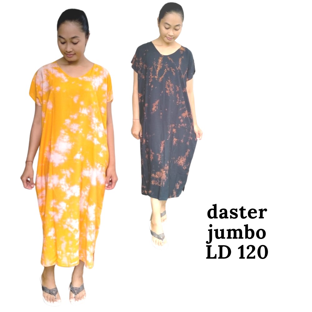 Daster jumbo LD-120 aneka warna kekinian
