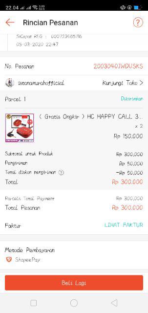 ( Gratis Ongkir )  Hc Happy Call 32 Cm Double Pan - Panci Teflon Korea