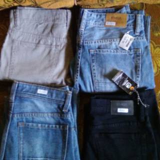  PAKET 1 LUSIN OBRAL CELANA  JEANS  EMBA  GREAT B ORIGINAL  