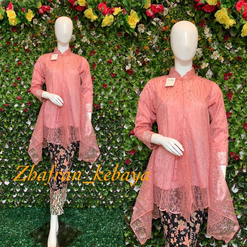  Kebaya Busui  Kebaya  Tunik Bahan Tulle Favorite Shopee 