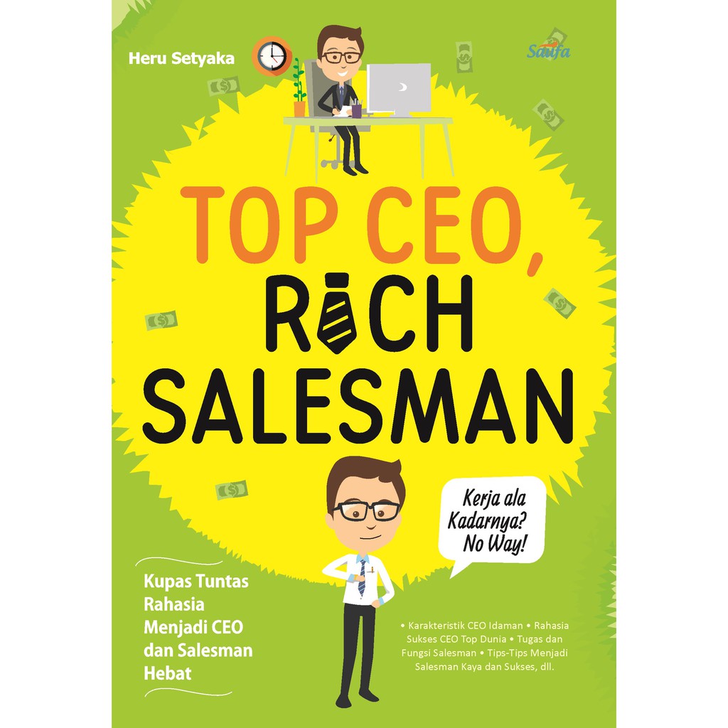 

Buku Top CEO, Rich Salesman - Saufa