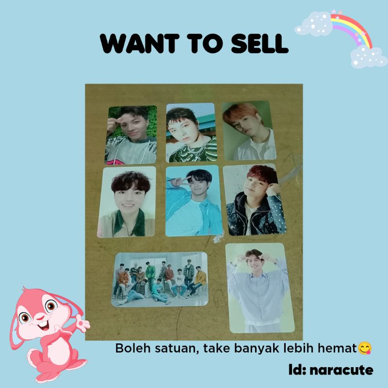 PHOTOCARD TREASURE JUNGHWAN DOYOUNG JAEHYUK HYUNSUK CHAPTER 1,2,3