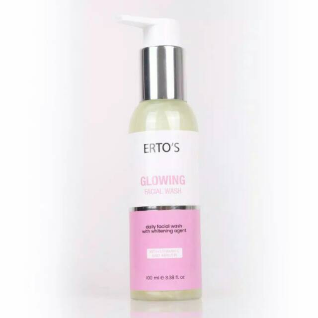 ERTO'S GLOWING FACIAL WASH - ERTOS SKINCARE ORIGINAL BPOM